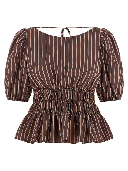 Jeanette Tops Brown