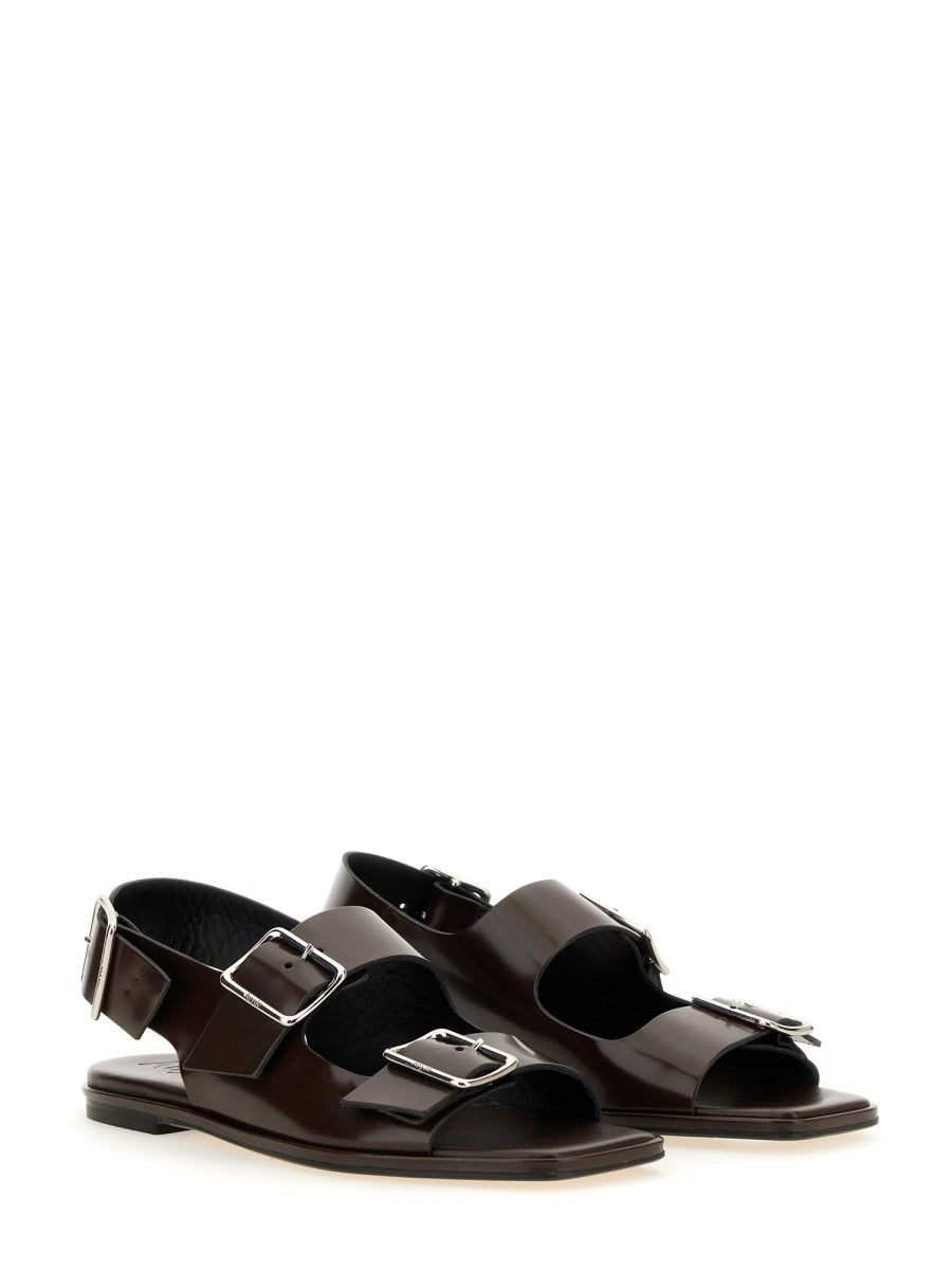 Aeyde Sandals - Brown | Wanan Luxury
