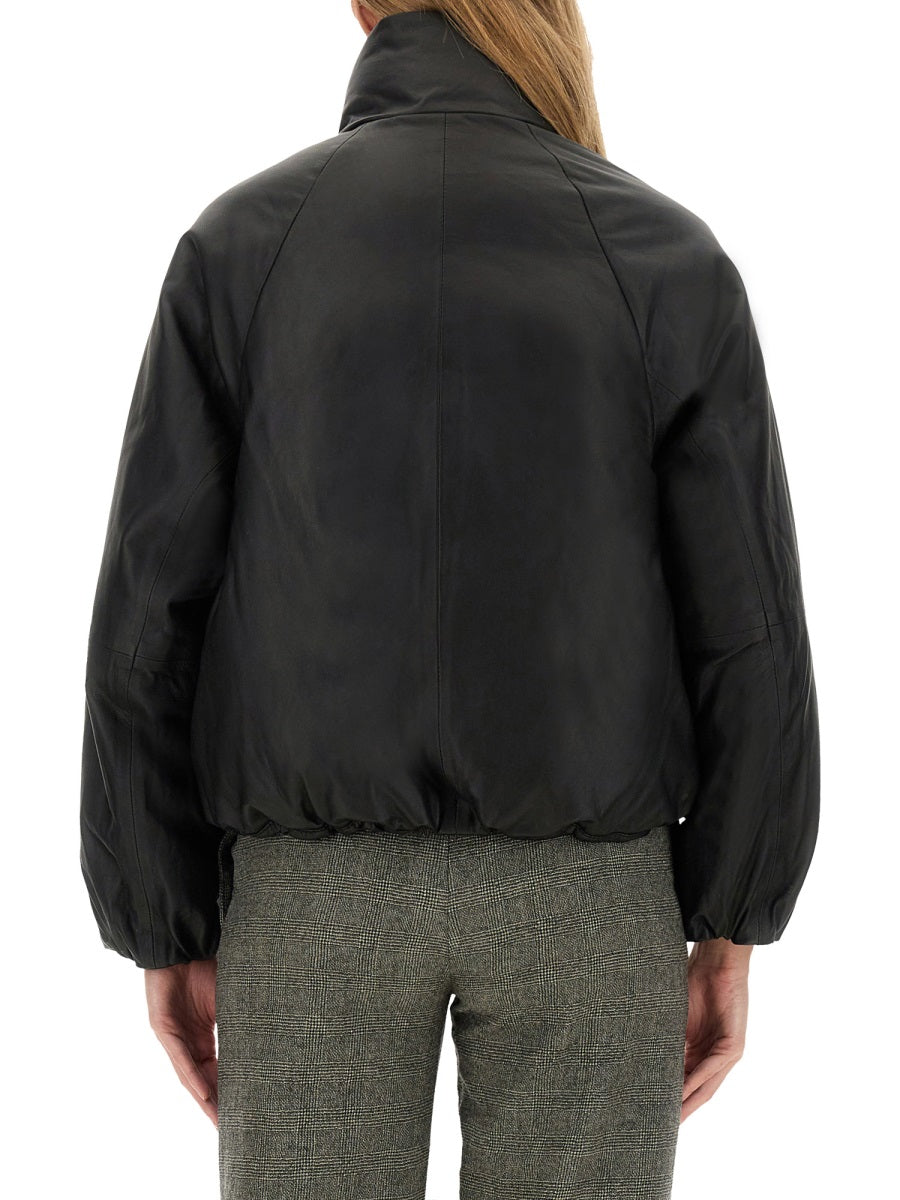 Alysi Leather Jackets - Black | Wanan Luxury