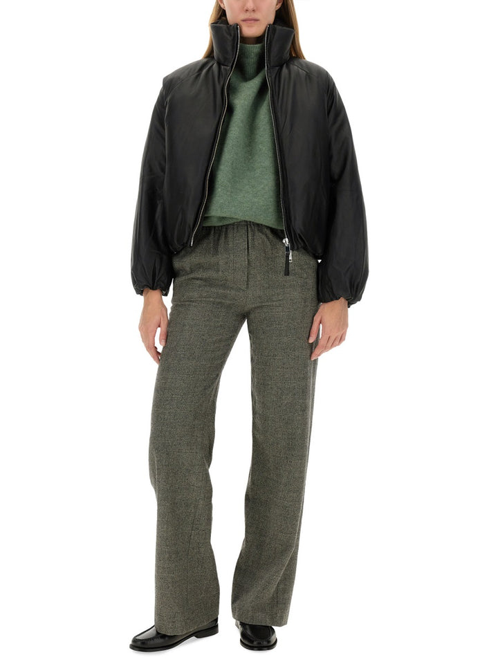 Alysi Leather Jackets - Black | Wanan Luxury