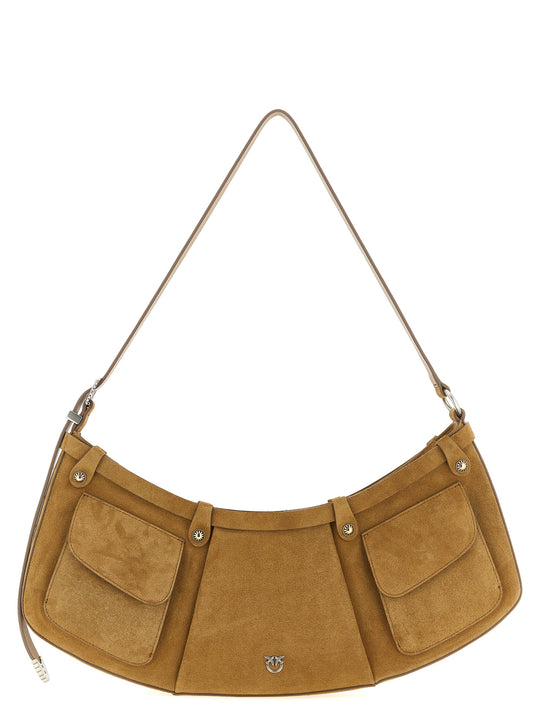 Pocket Body Shoulder Bags Beige
