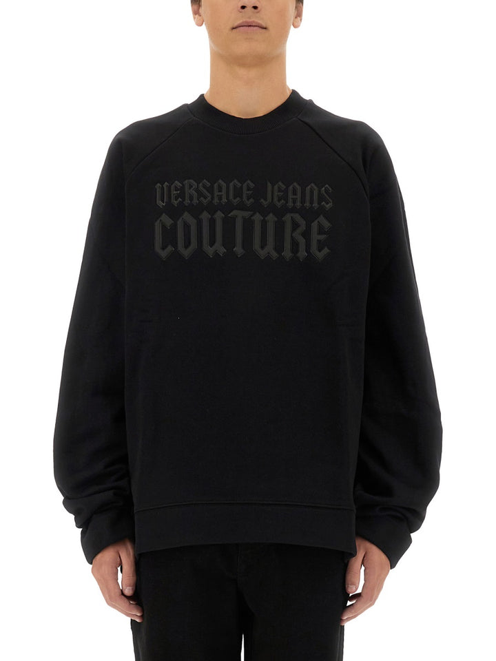 Versace Jeans Couture Sweatshirts - Black | Wanan Luxury