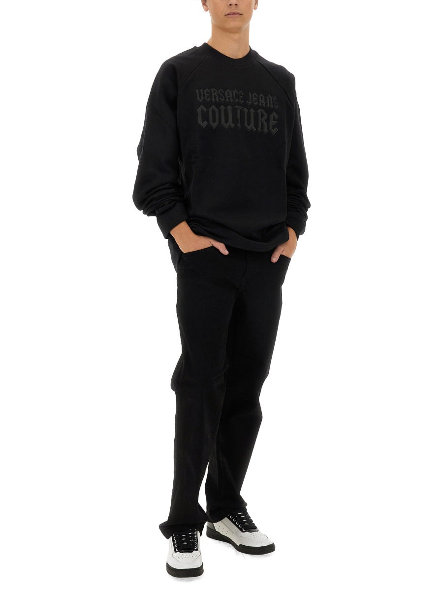 Versace Jeans Couture Sweatshirts - Black | Wanan Luxury