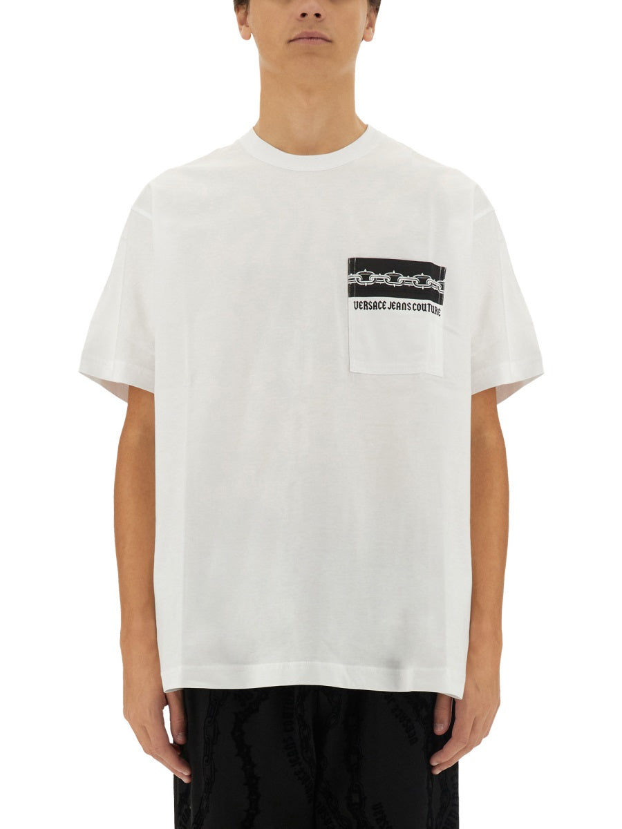 Versace Jeans Couture T shirts - White | Wanan Luxury
