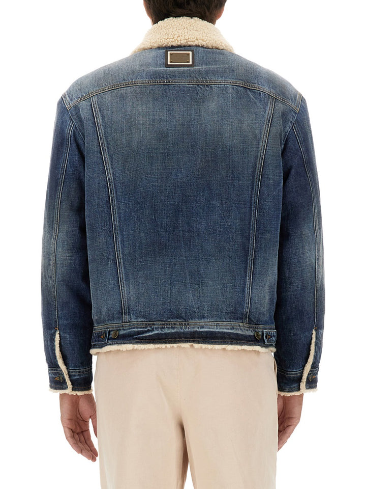 Dolce & Gabbana Jackets - Blue | Wanan Luxury
