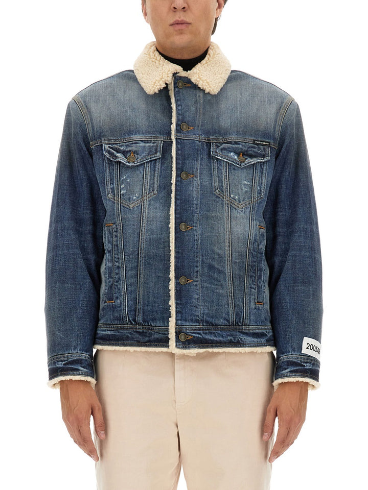 Dolce & Gabbana Jackets - Blue | Wanan Luxury