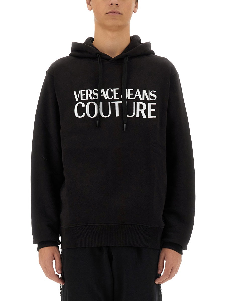 Versace Jeans Couture Sweatshirts - Black | Wanan Luxury