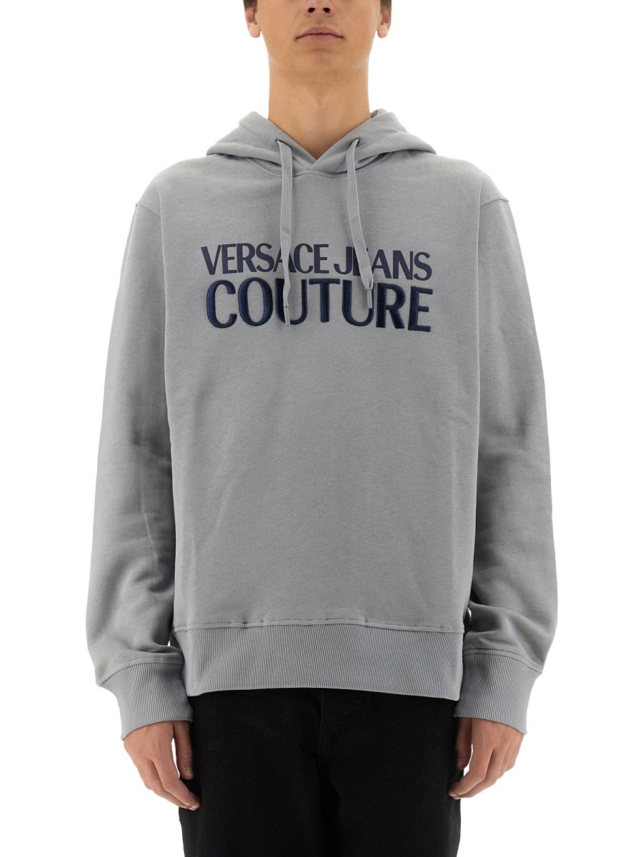 Versace Jeans Couture Sweatshirts - Grey | Wanan Luxury