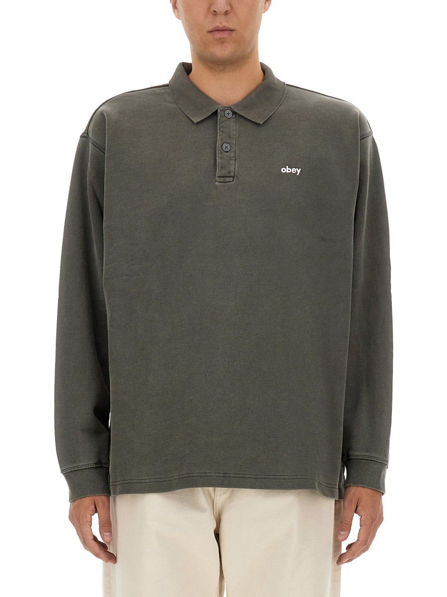 Obey Polo - Black | Wanan Luxury