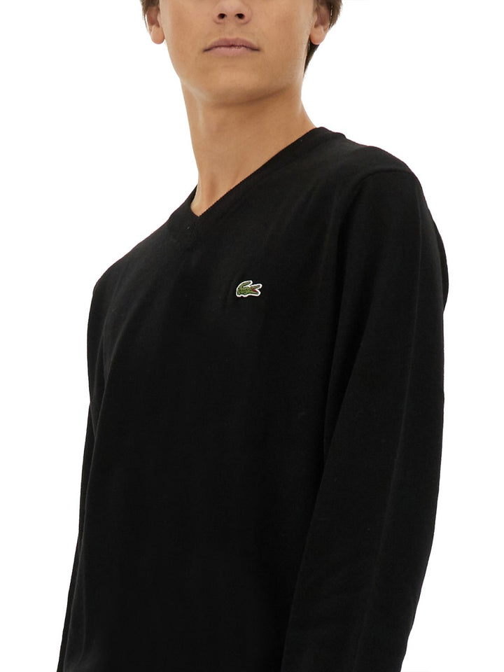 Lacoste Sweatshirts - Black | Wanan Luxury