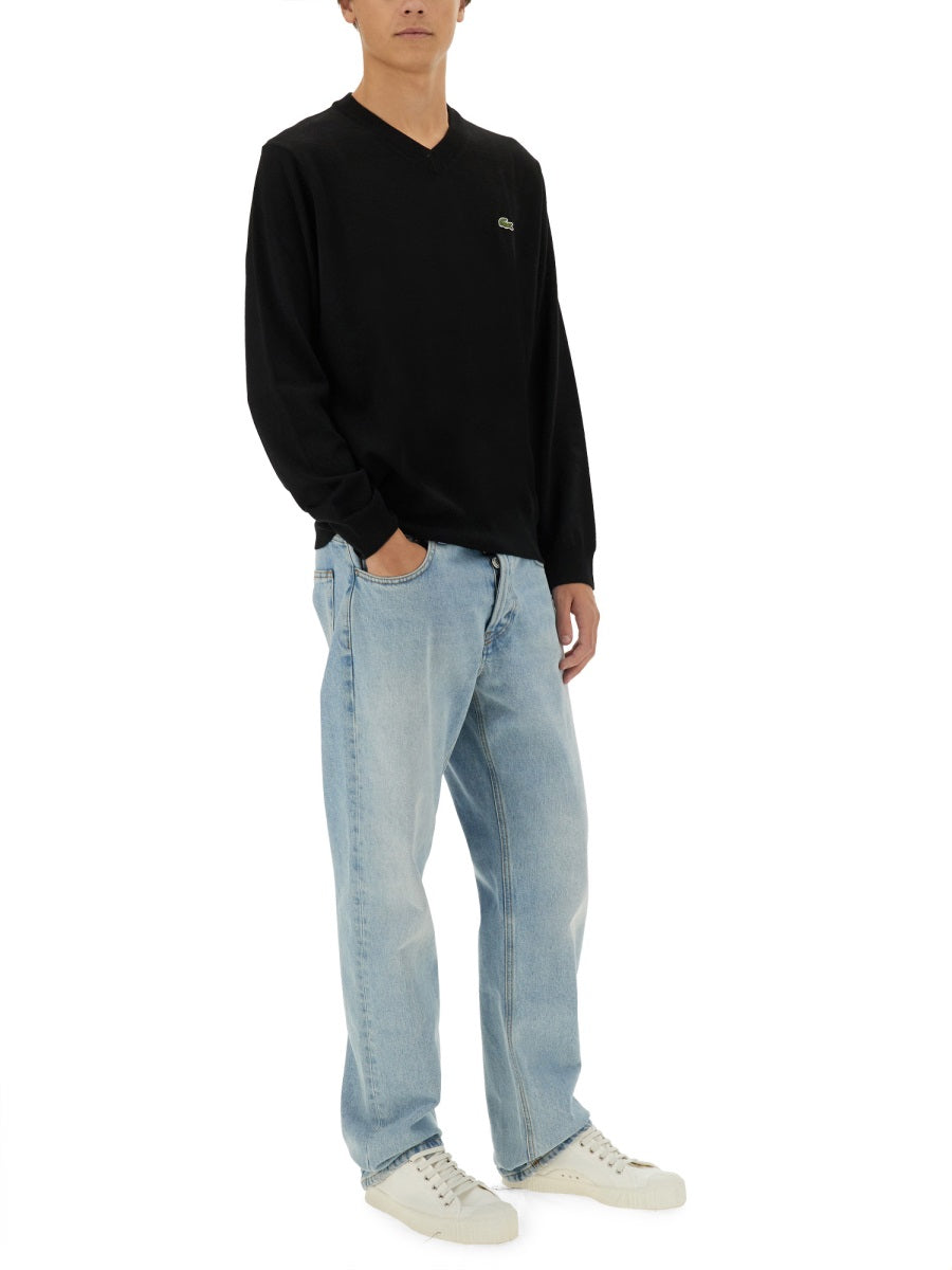 Lacoste Sweatshirts - Black | Wanan Luxury