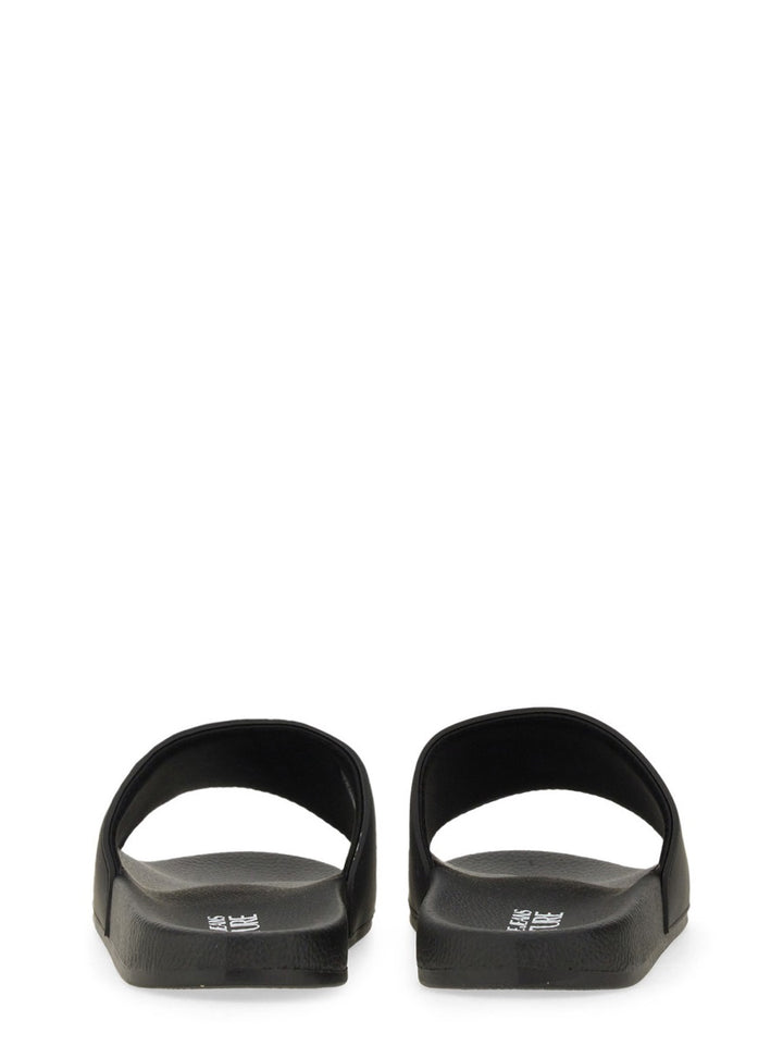 Versace Jeans Couture Sandals - Black | Wanan Luxury