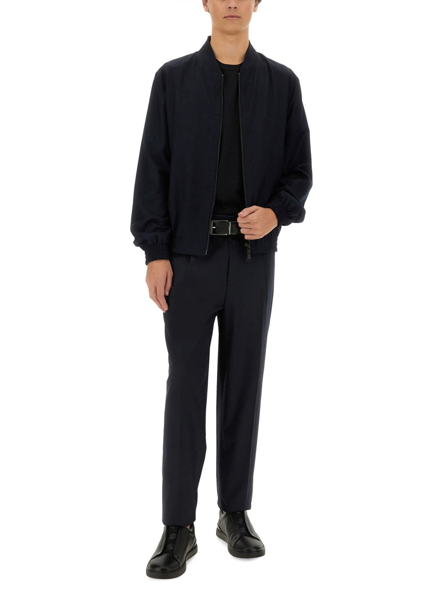 Zegna Pants - Black | Wanan Luxury