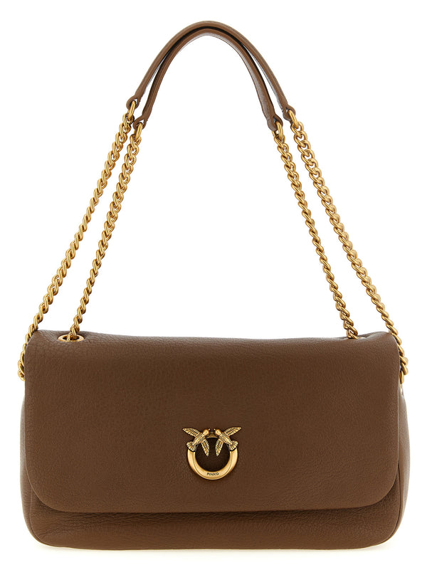 Love Birds Shoulder Bags Brown