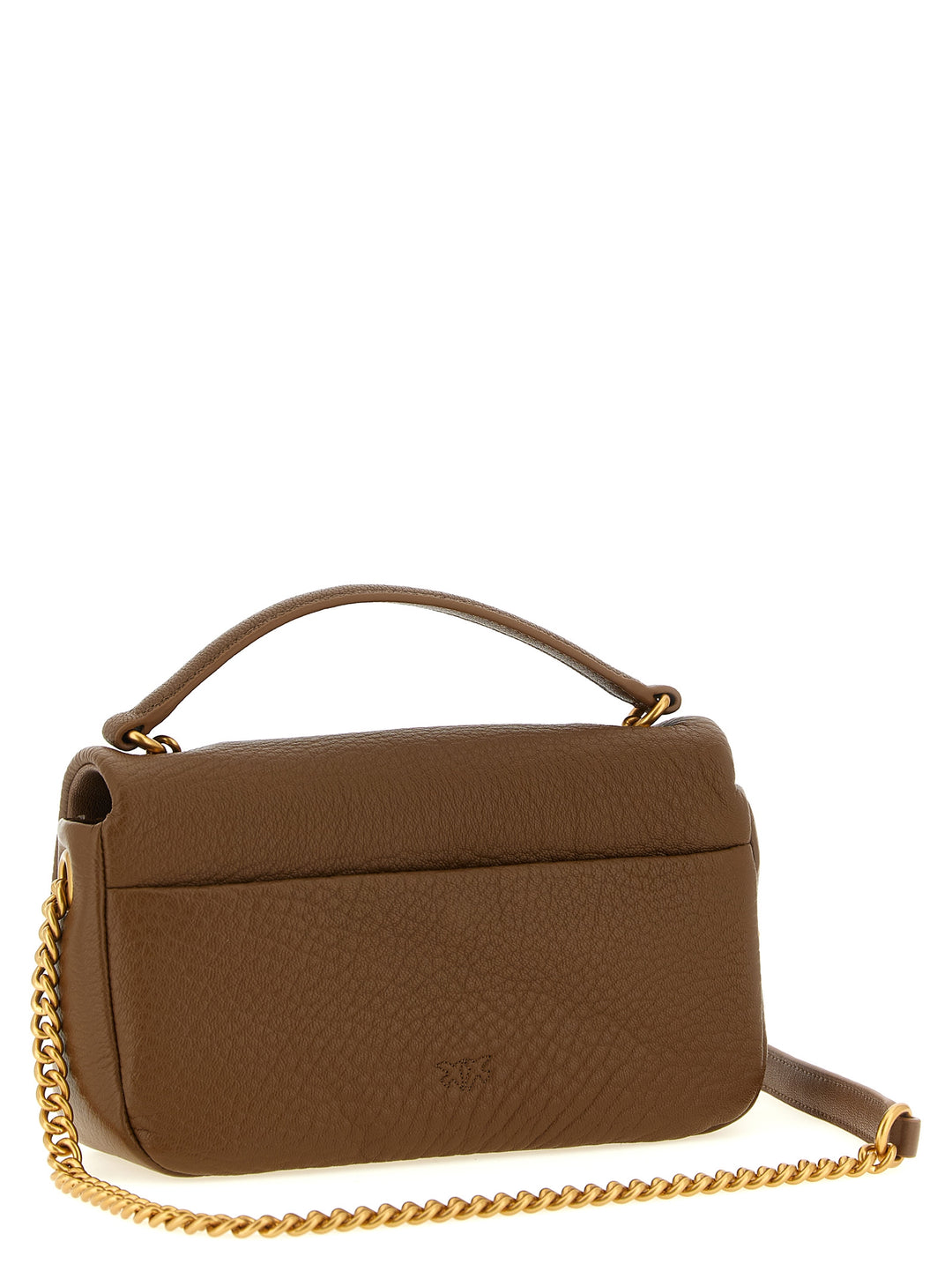 Pinko Love Birds Shoulder Bags - Brown | a51a2a5162e61e8fa2f59dfb6794b423059ddaaf