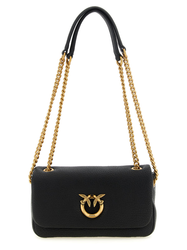 Love Birds Shoulder Bags Black