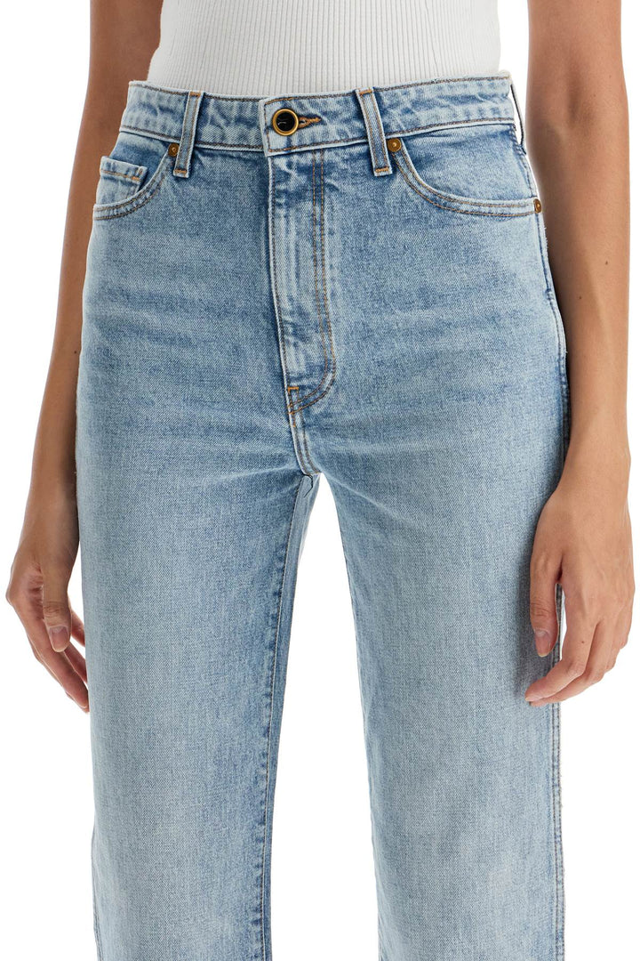 'Cropped Straight Leg Abigail Jeans'