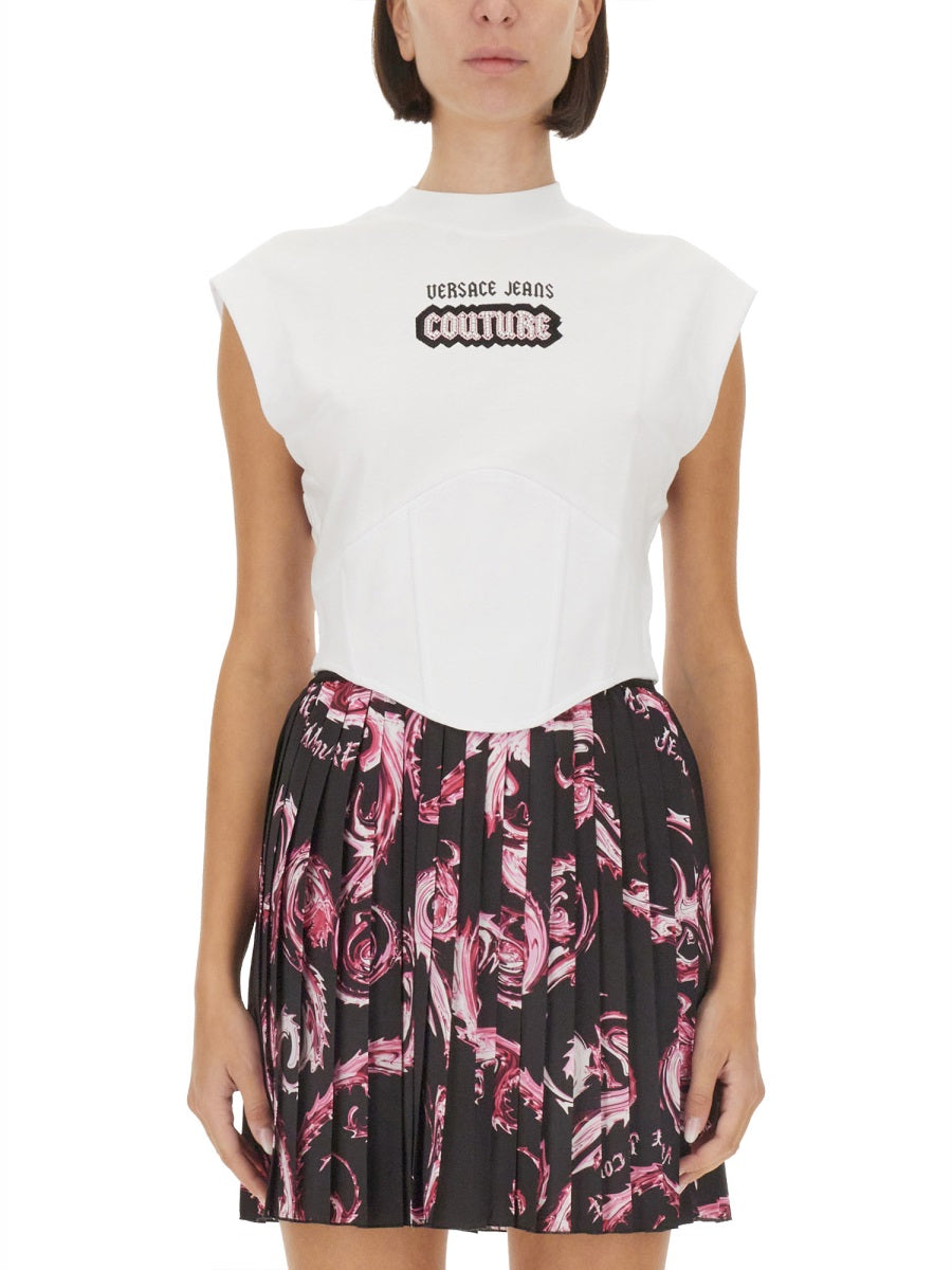 Versace Jeans Couture Tops - White | Wanan Luxury