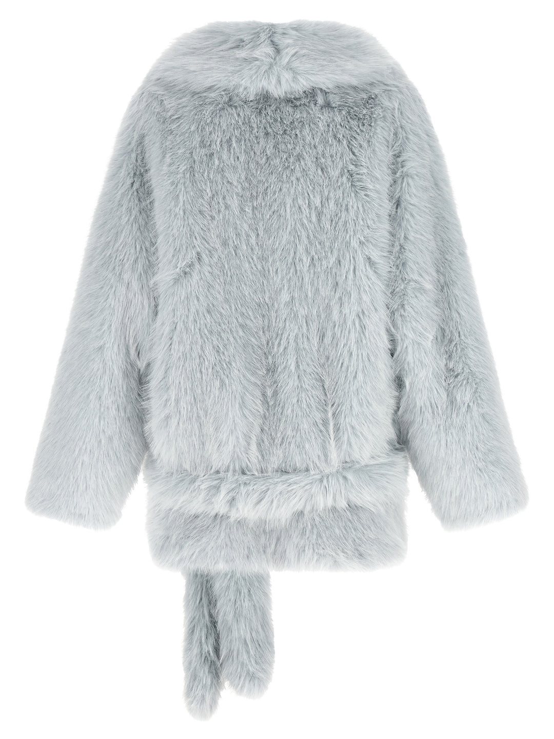 Pinko Faux  Blouson Fur - Light Blue | 44dc17b78adc876eb94cef13cd83e869bb9b6d66