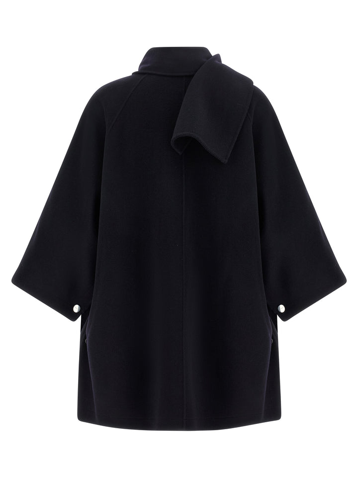 Pinko Caban Coat Coats and Trench Coats - Blue | 6d1c1020f59573c3c4ebd18da169a46797f2f6fb
