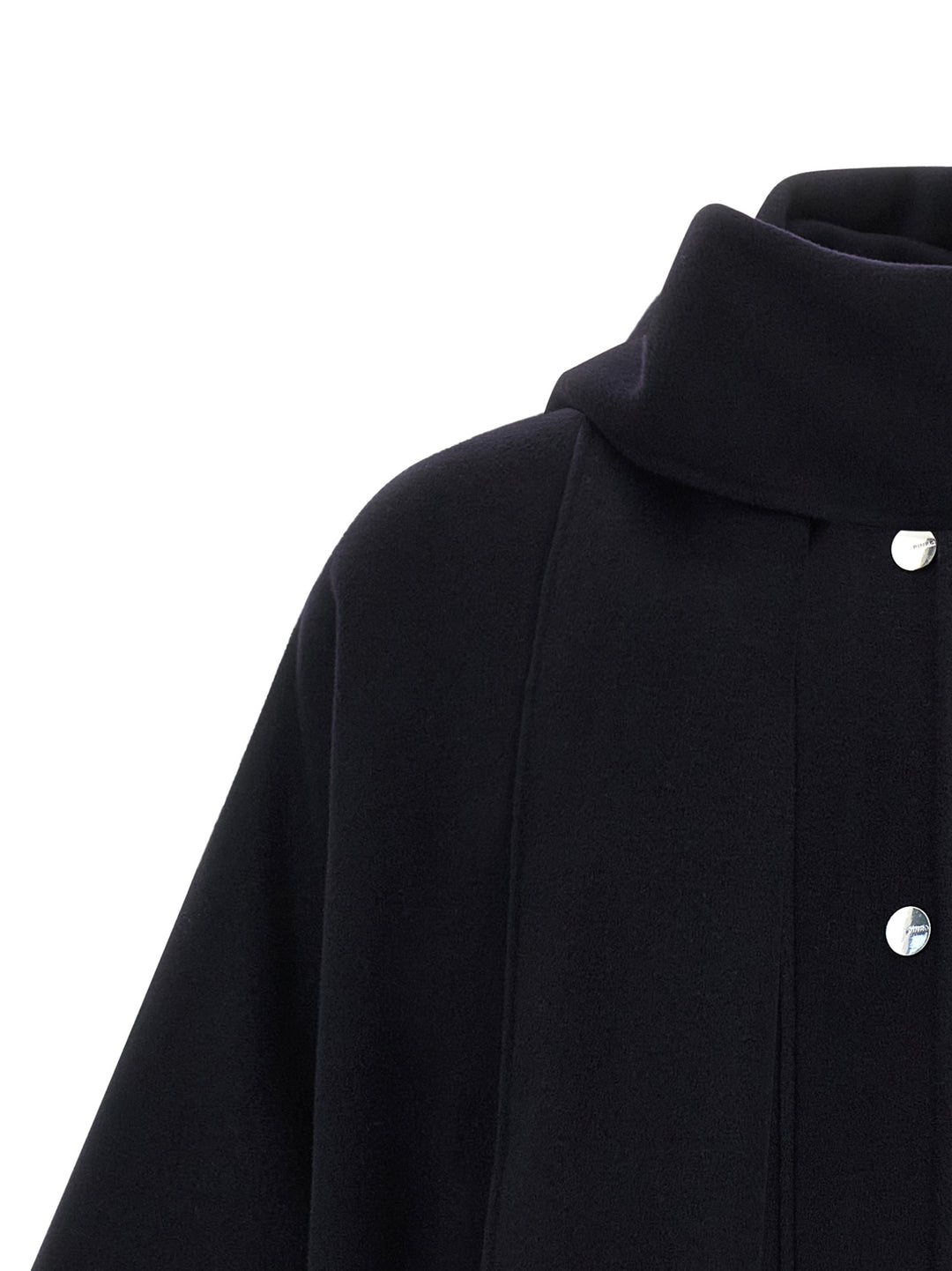 Pinko Caban Coat Coats and Trench Coats - Blue | 87edd93de4af385bf1cf740d07b5007eb1ad7ae3