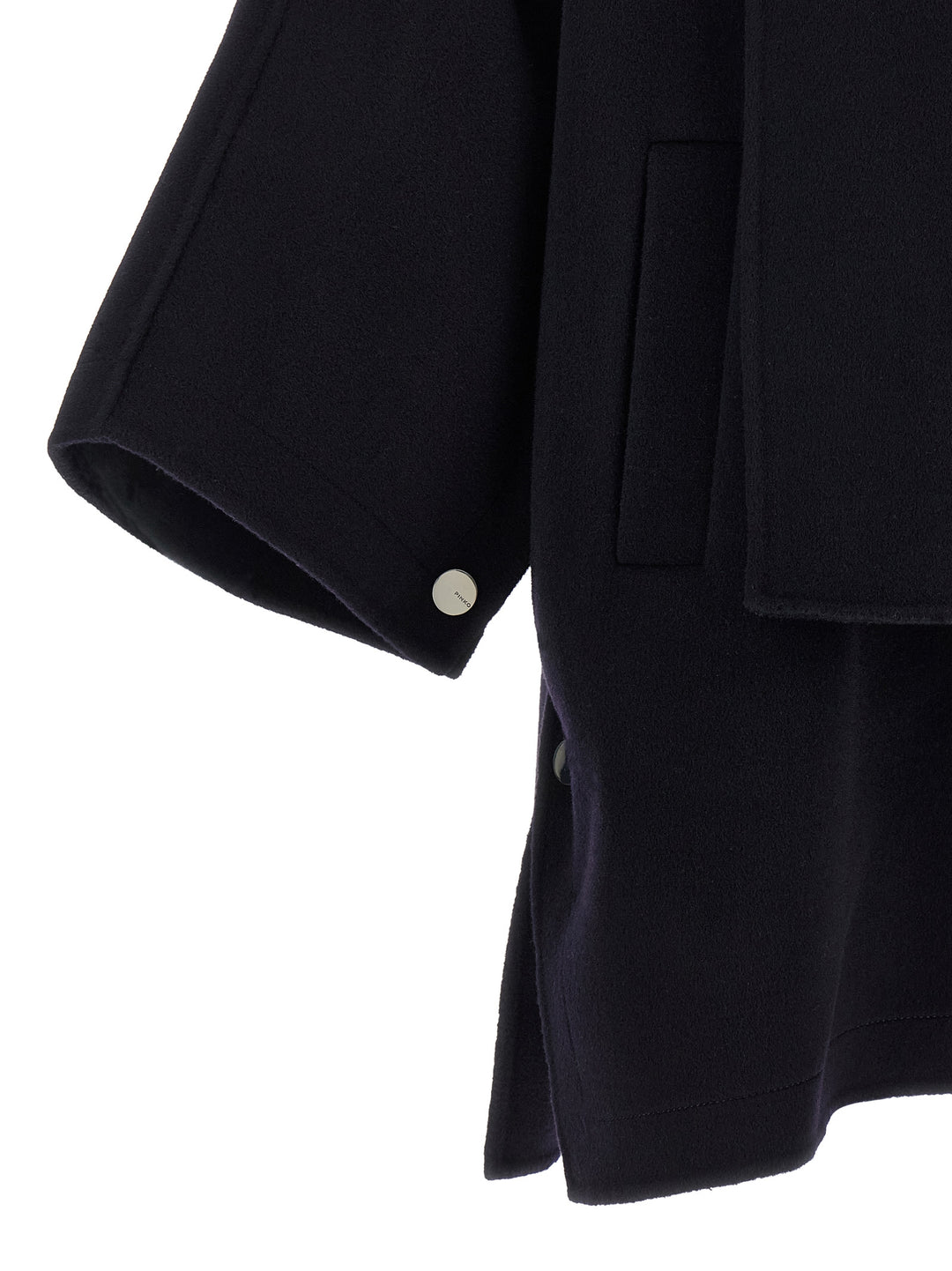 Pinko Caban Coat Coats and Trench Coats - Blue | 26824acb80aaf974dab3b0ca5e4a95fe62911072