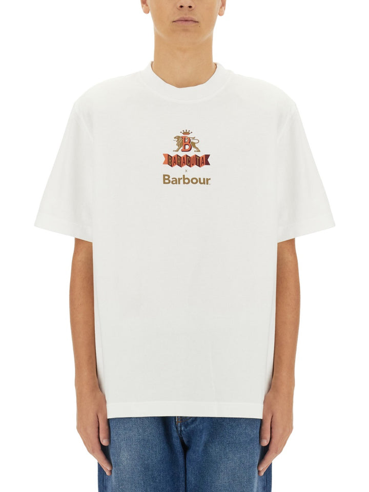 Baracuta x Barbour T shirts - White | Wanan Luxury