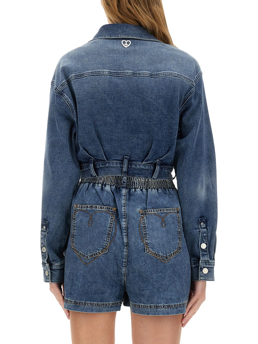 Moschino Jeans Shirts - Blue | Wanan Luxury