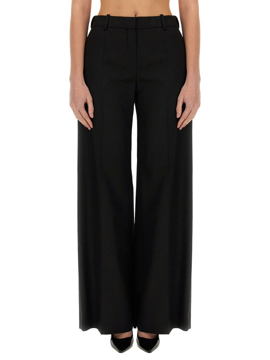 Wide Gabardine Pants