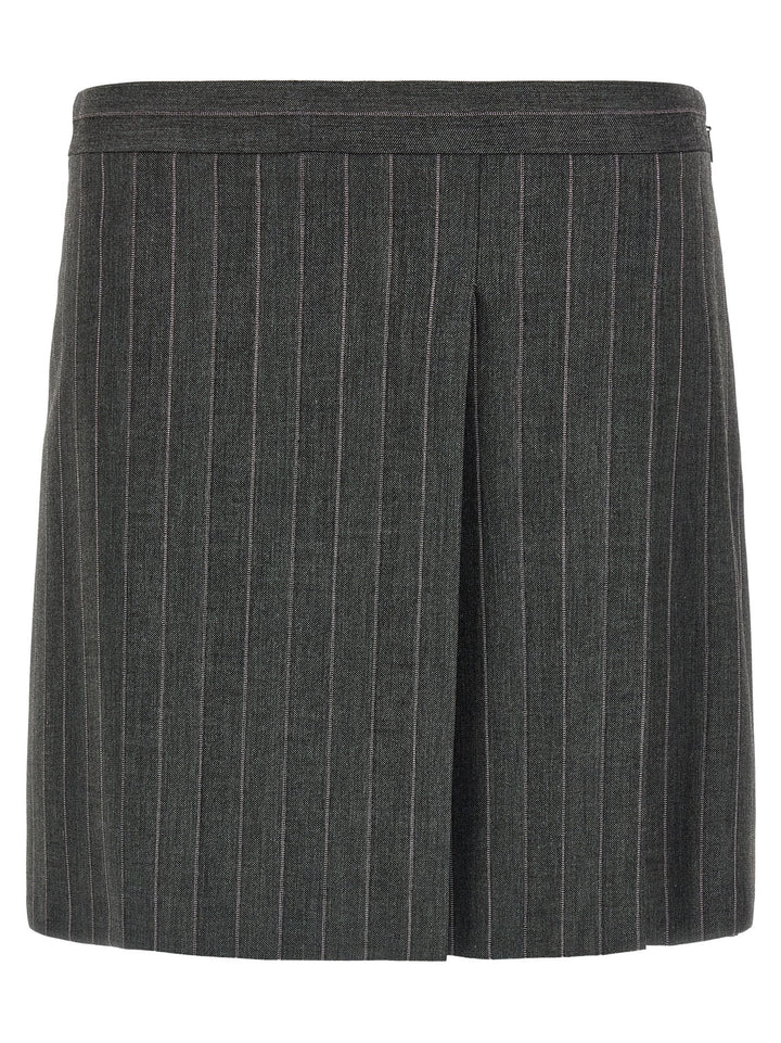 Pinko Pinstripe Skirt Skirts - Gray | c4fa1e0f4048b16d1b1eb7550e1146f761a9ef9a