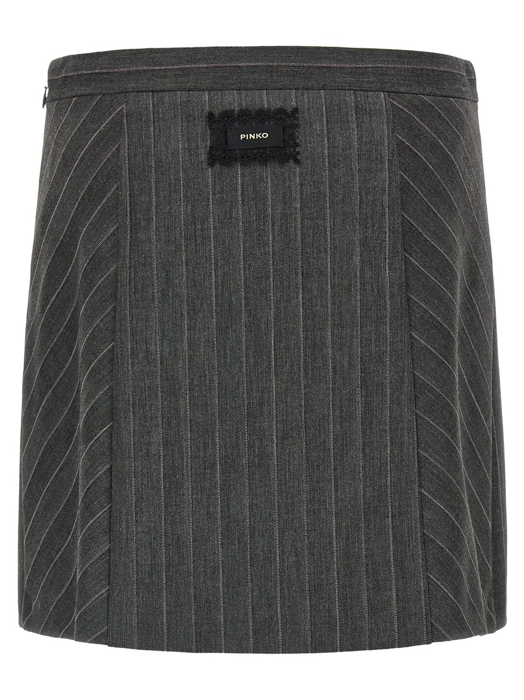 Pinko Pinstripe Skirt Skirts - Gray | 4ee3d665d813a214990ce3e943b4344543ba8e3e