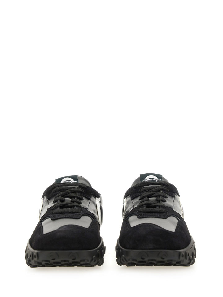 Marine Serre Sneakers - Black | Wanan Luxury