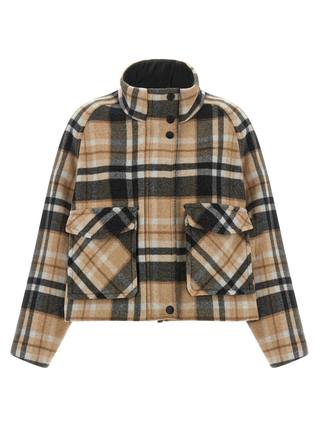 Pinko Caban Check Coats and Trench Coats - Multicolor | ef2ae80e7d39ecb725a54f7f3aef699087dbcf9c
