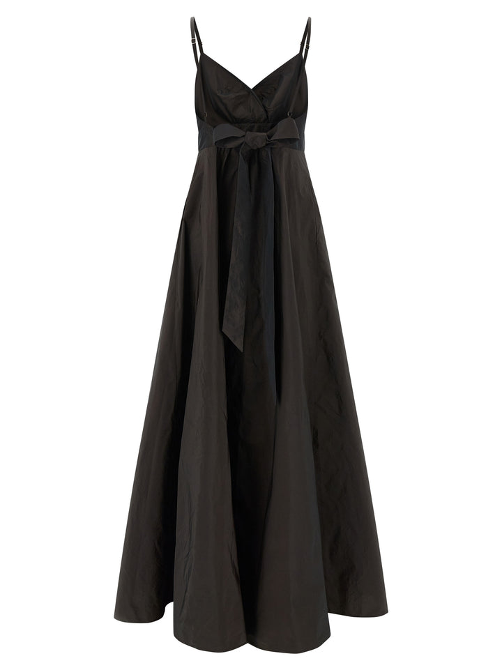 Pinko Maxi Dress With Bodice Dresses - Brown | 40a74615676eaaed327f9a00e9af5f89d490920a