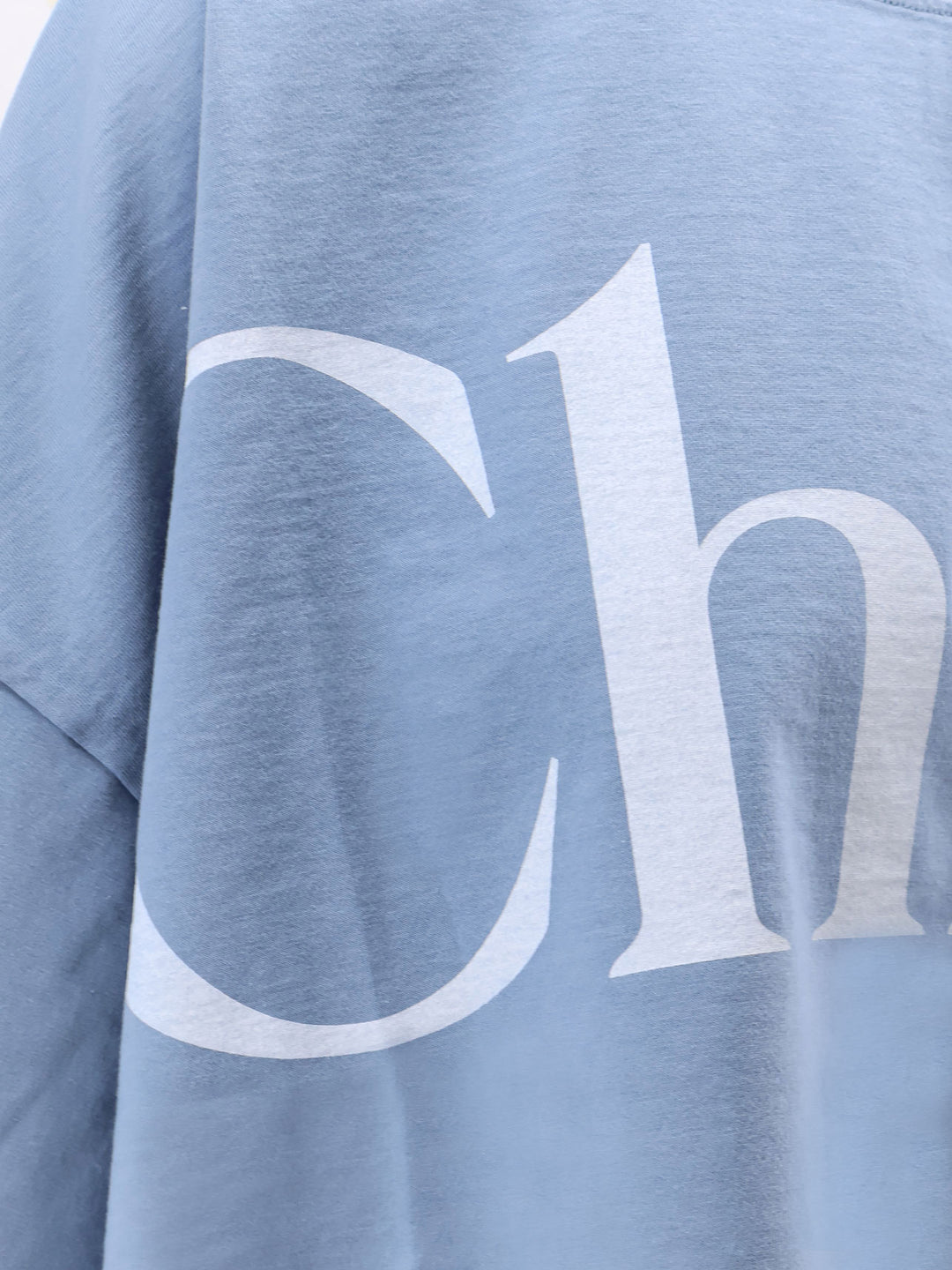 Chloè T-shirts and Polos - Airy Blue | b4a3bdb710813f855fd525ec0424adb2f8cac270