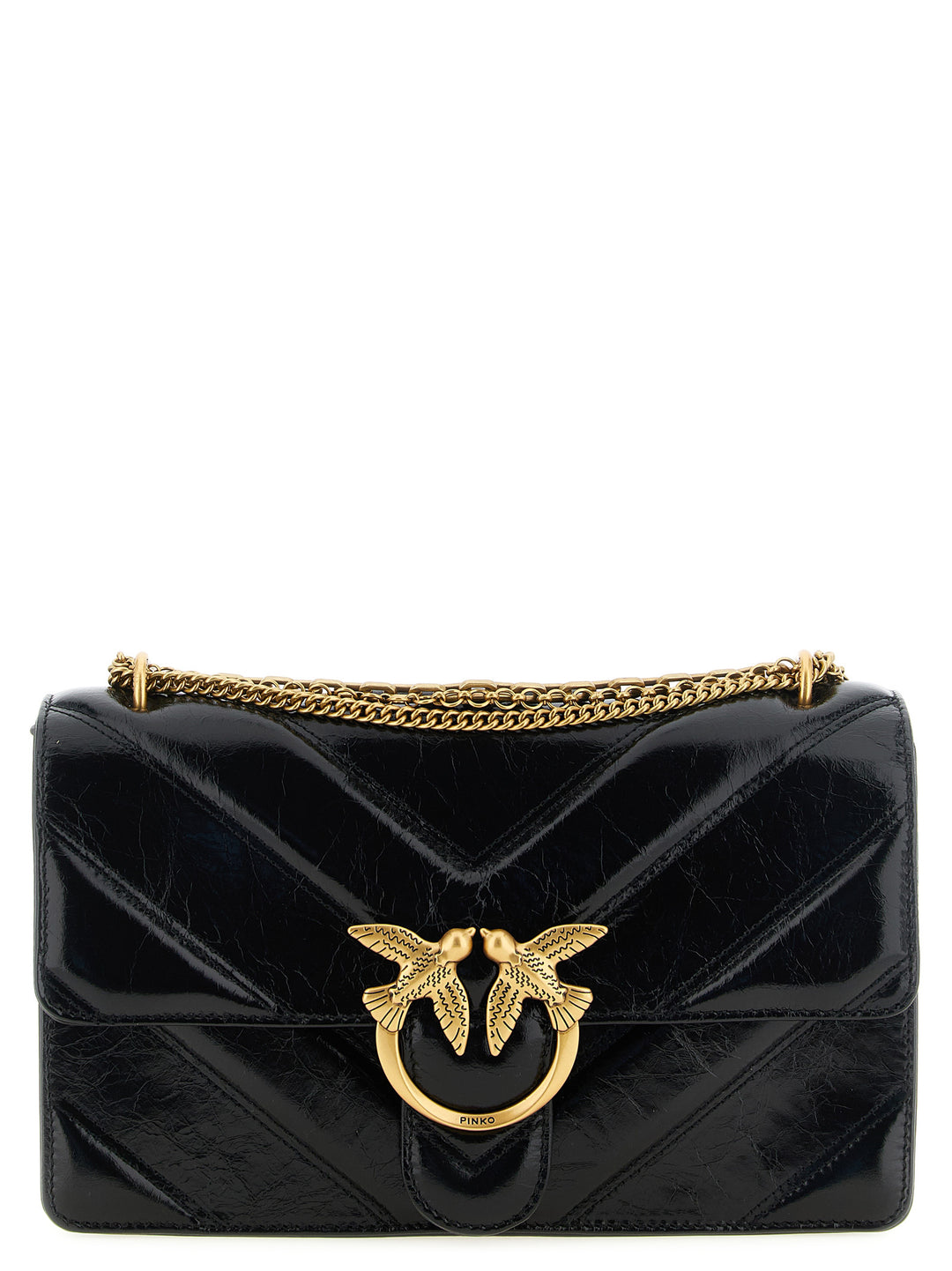 Pinko Love Shoulder Bags - Black | f0fc20657897a753c258cc9c8737649be89deed7