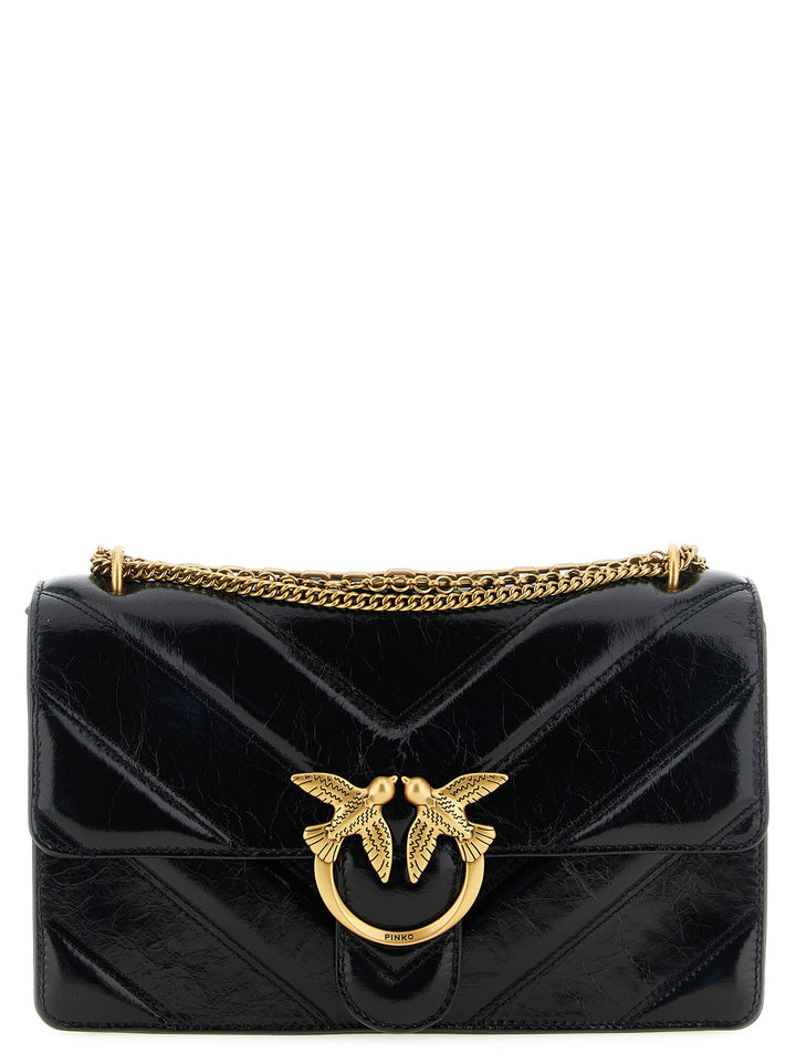 Pinko Love Shoulder Bags - Black | f0fc20657897a753c258cc9c8737649be89deed7