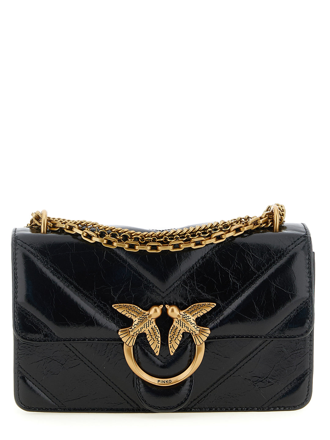 Pinko Love Bag Crossbody Bags - Black | 02f35ec09cce18ec1e4c6484d4d416fc0694cd6f