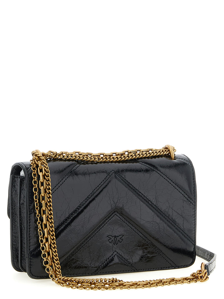 Pinko Love Bag Crossbody Bags - Black | 0f63210eaae19393a9096203df2bc7801895738f