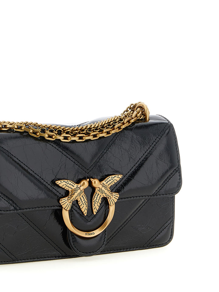 Pinko Love Bag Crossbody Bags - Black | fa8990b36aee7b8b129a34dda074ec8d822cfb21