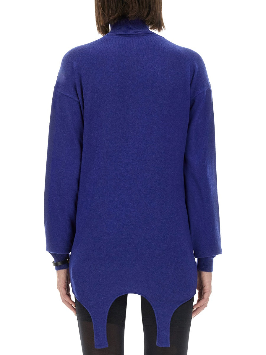 Saint Laurent Sweaters - Blue | 8d8409155fcefe31630446182c48d9670bb743be
