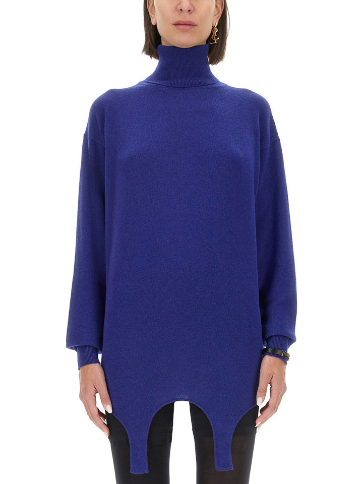 Saint Laurent Sweaters - Blue | d7457cb9ef765cd3e4fb8cd96adc8686a909ed96