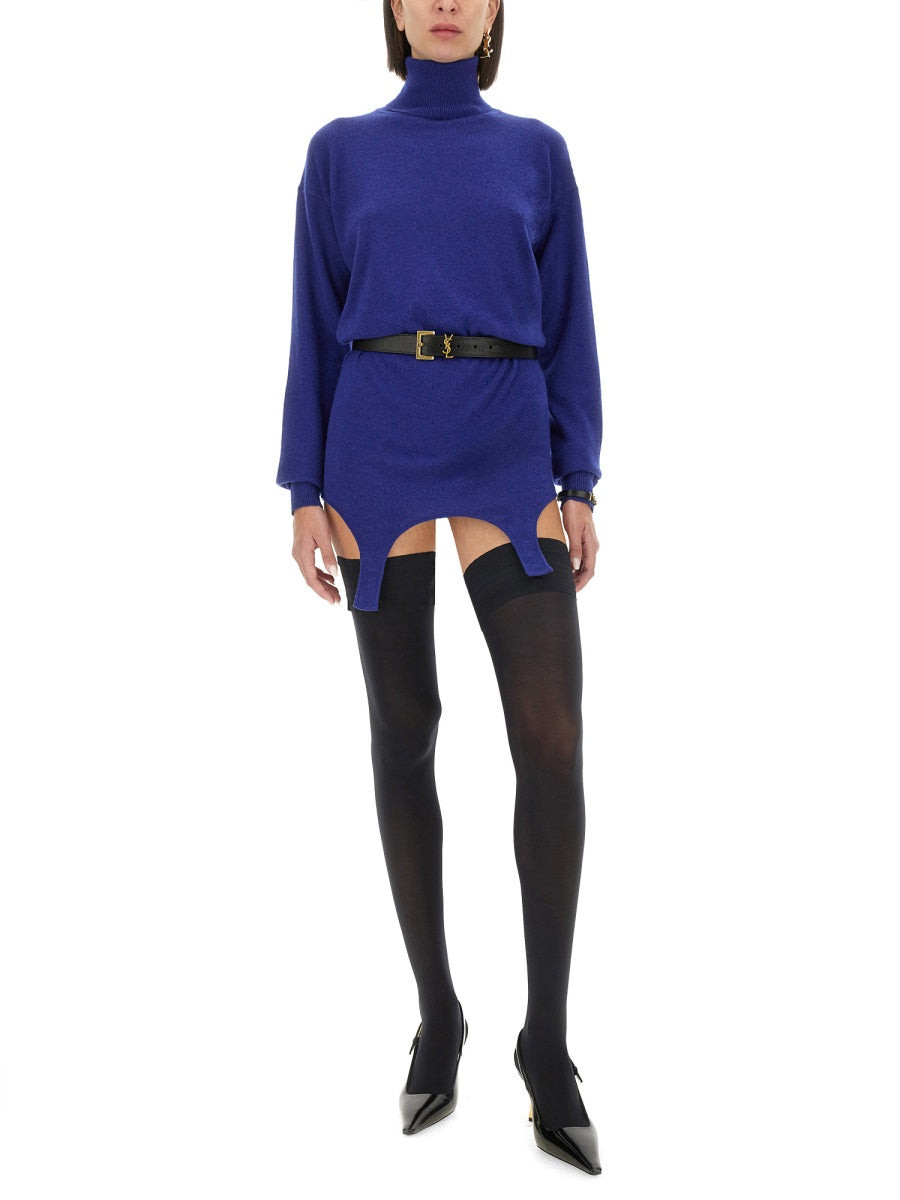 Saint Laurent Sweaters - Blue | fdc422021b7e6e765fae8a57205efb427f0c6777