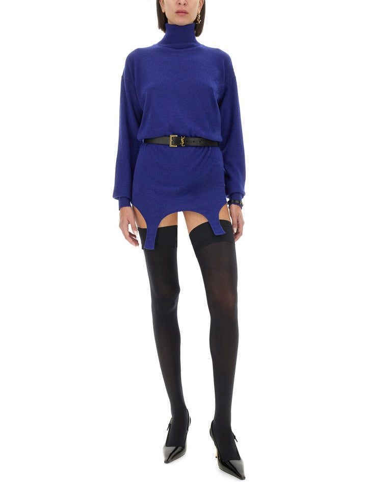 Saint Laurent Sweaters - Blue | fdc422021b7e6e765fae8a57205efb427f0c6777