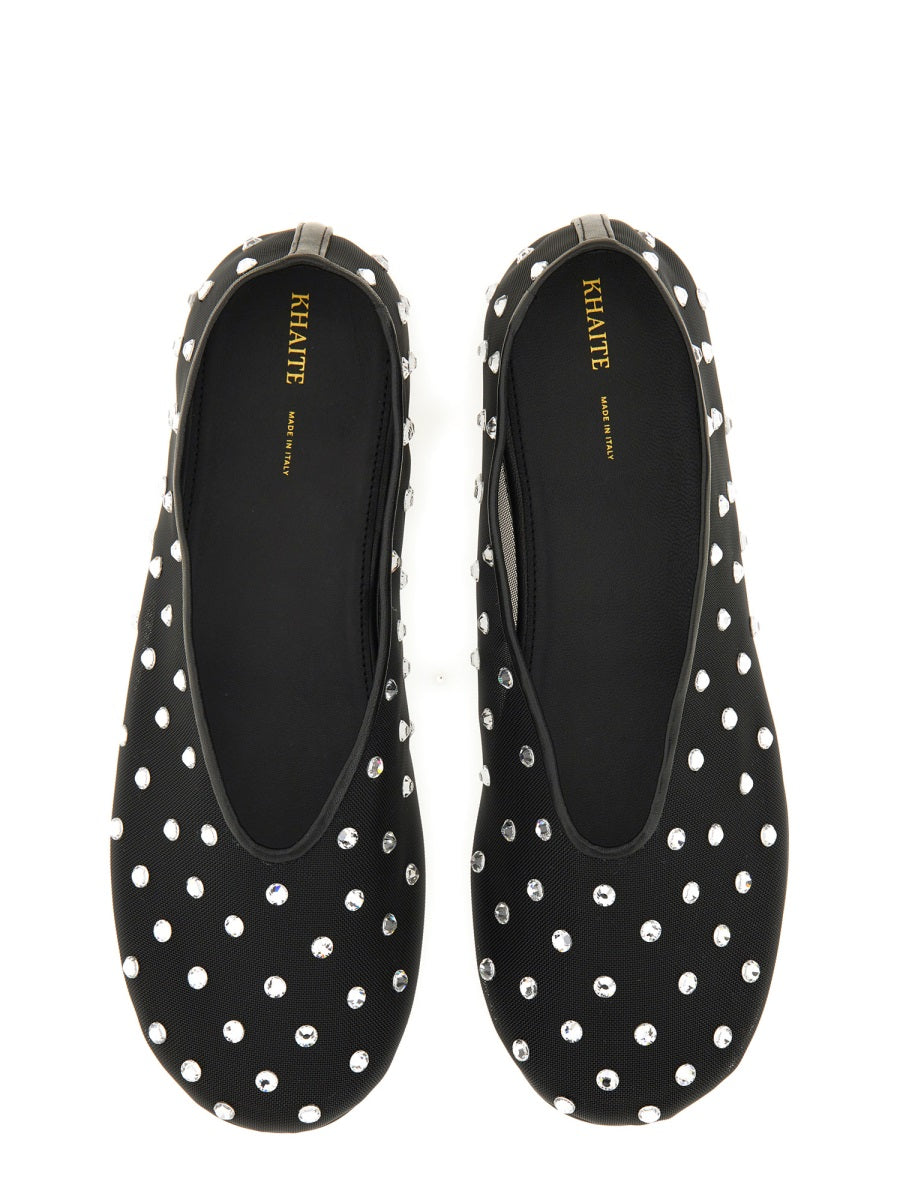 Khaite Flat Shoes - Black | Wanan Luxury