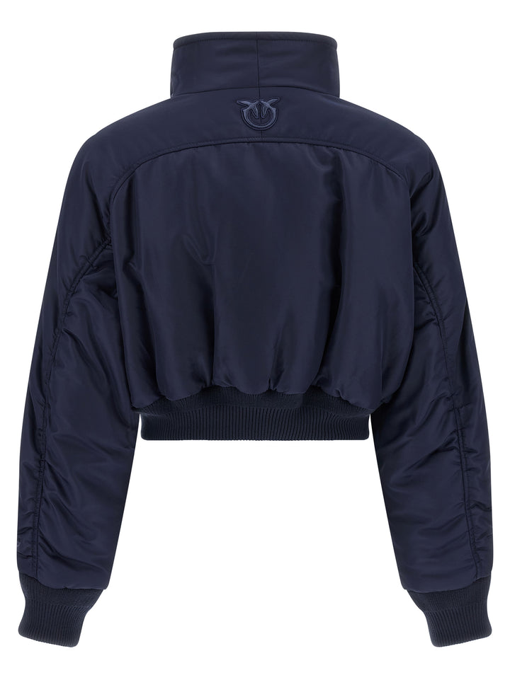 Pinko Pinot Puffer Jackets - Blue | 6e9b7c4dddf93c7bf7569da7307b0f688cd769a9