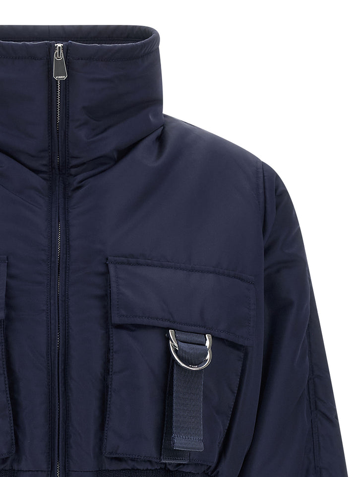 Pinko Pinot Puffer Jackets - Blue | fcd6fd31120d62afd927e10486afe15ad2e1df86