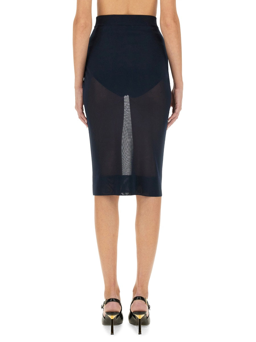 Saint Laurent Skirts - Blue | 88d6ef46d1741054f280917ae1d862bdd980c45d