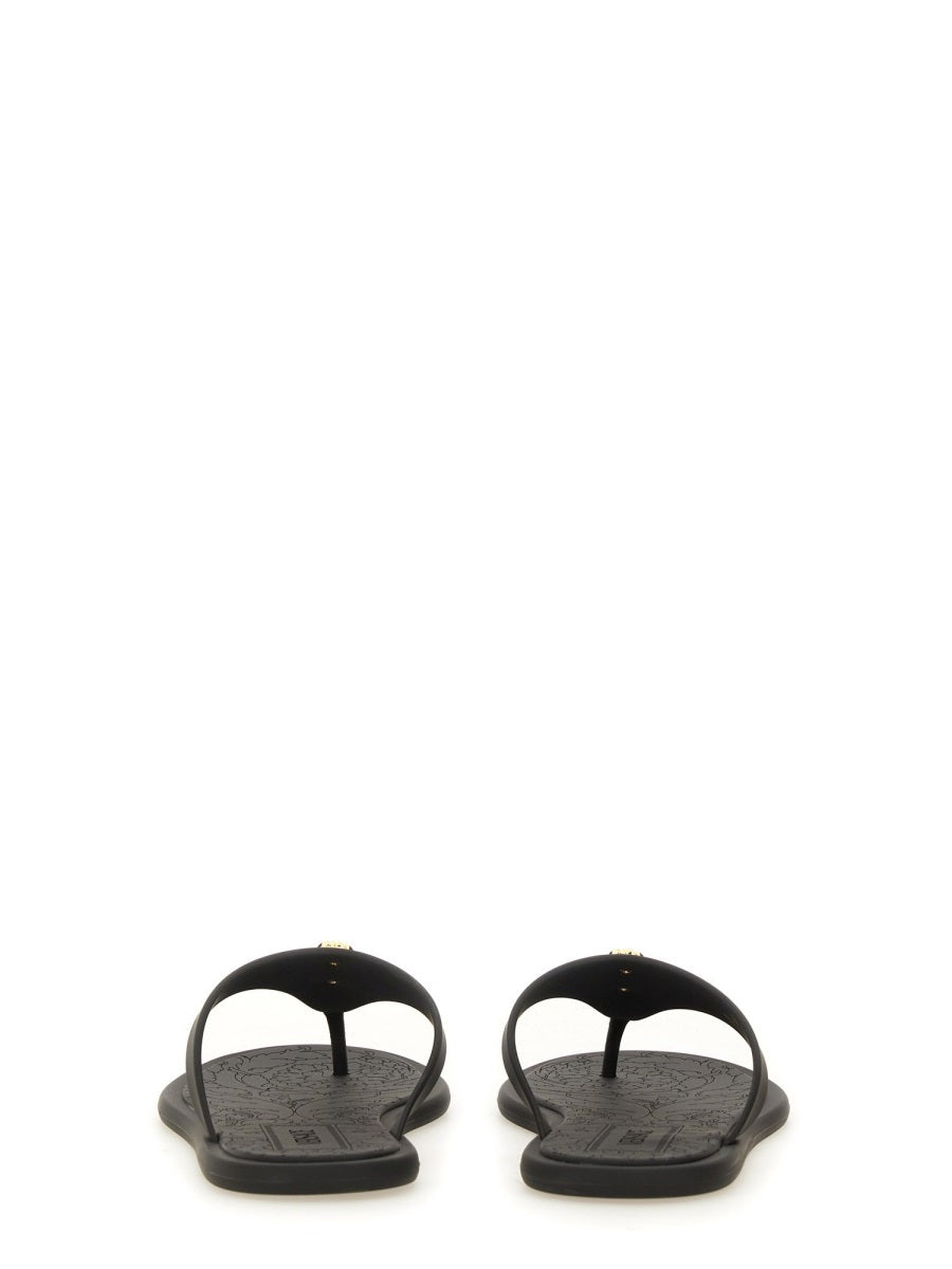 Versace Sandals - Black | Wanan Luxury
