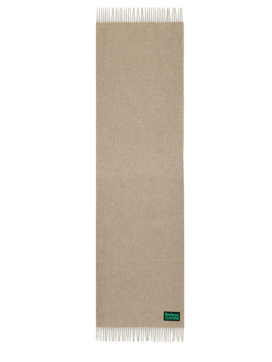 Barbour x Ganni Scarves & Gloves - Beige | Wanan Luxury